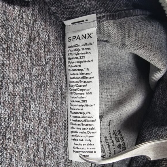 NWT SPANX Spacedye Cloudy Grey Seamless Sculpt Legging 50285R Size M - Picture 13 of 14